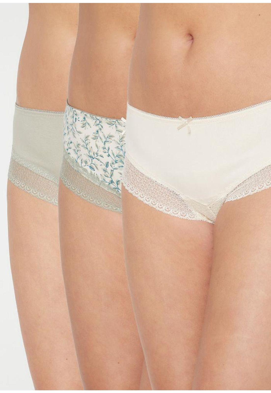 Pack 3X Pantaleta Algodón  P314.0024-VER Kayser-0