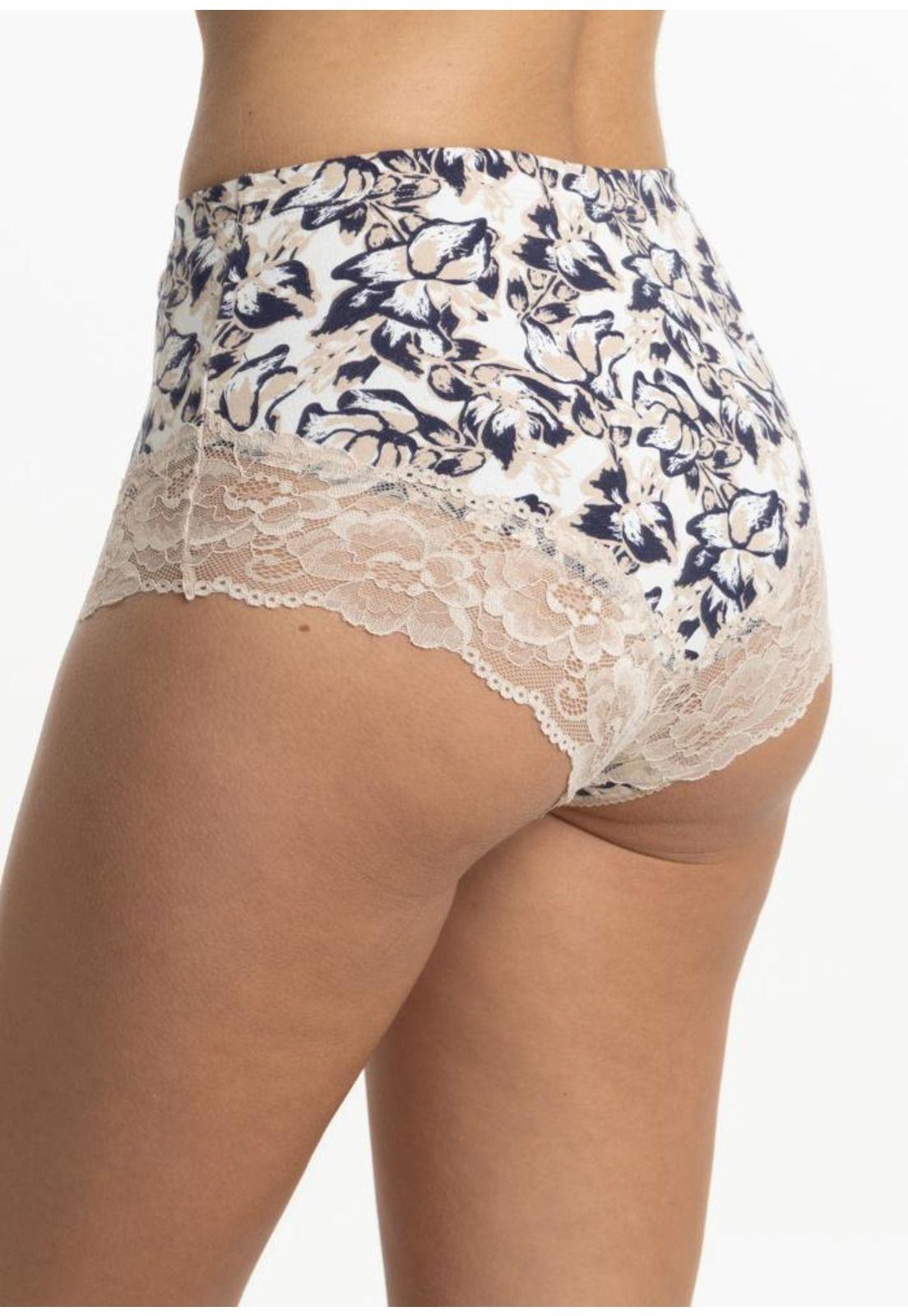 Pack 2 Pantaletas Tiro Alto Algodón Mujer Kayser P2145053-AZU5-2