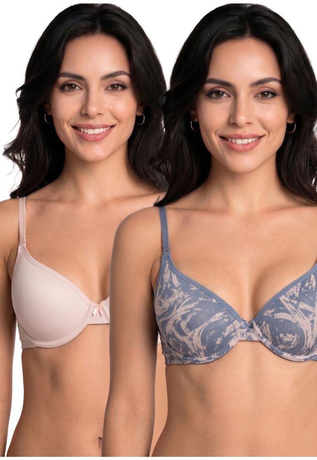 Pack 2 Sostenes Push Up Mujer Kayser P250.023-AZU8-0