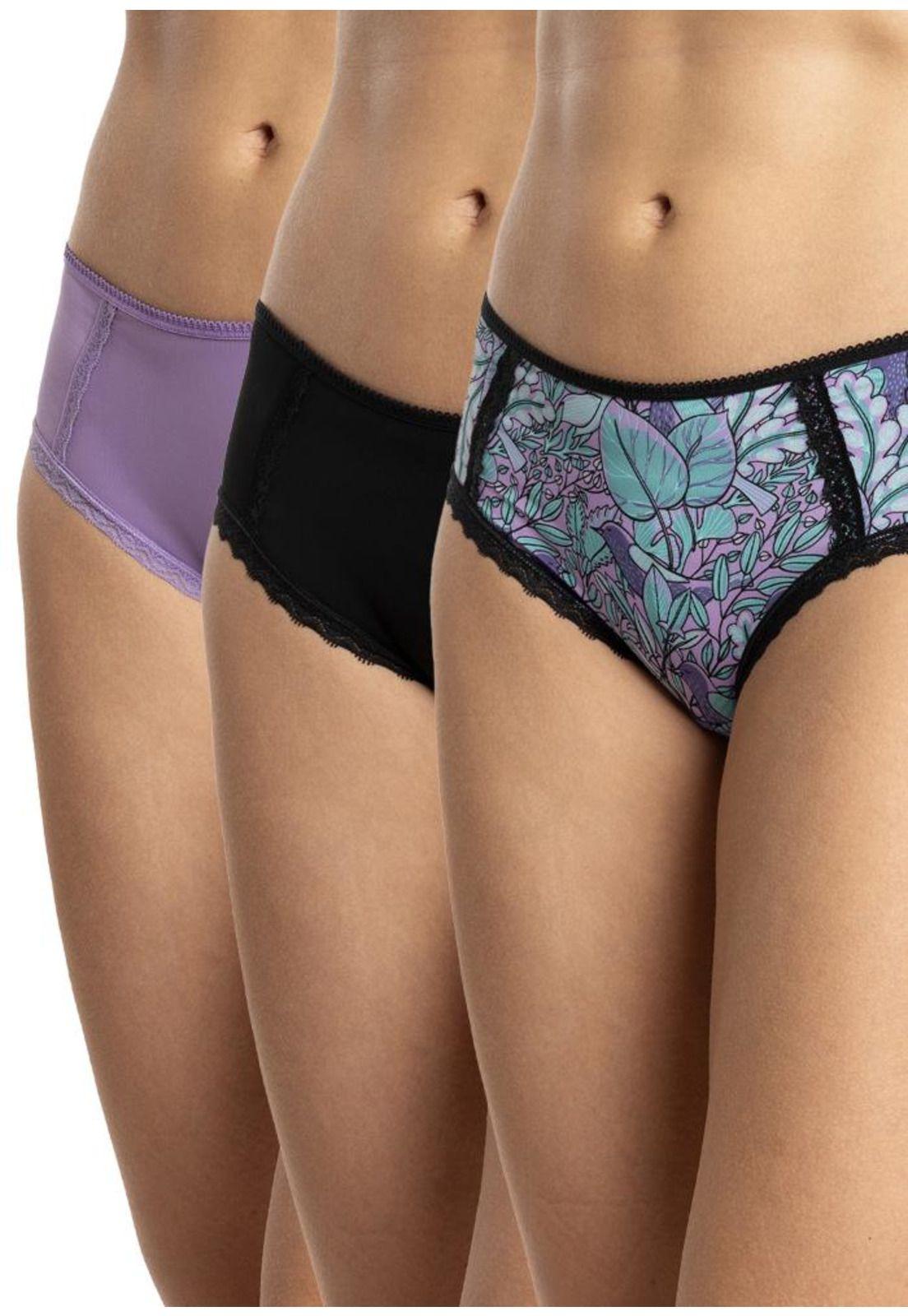 Pack 3 Pantaletas  Mujer Kayser P314.0015-LIL-0