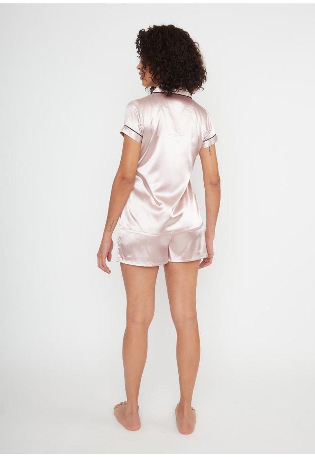Pijama mujer satin KAYSER 70.1121-ROS-1