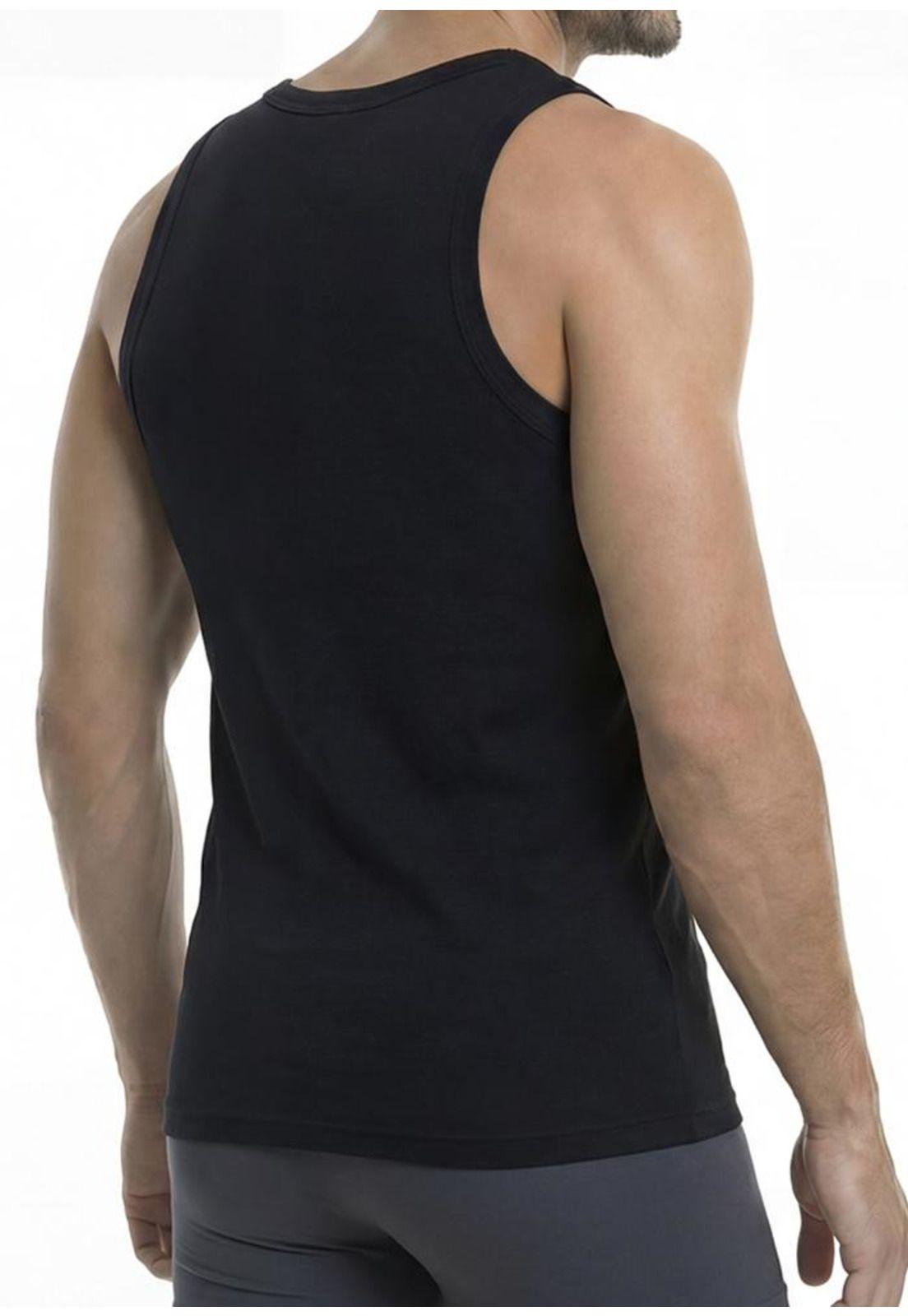 Camiseta Hombre Sin manga  40.12-NEG Algodón-3