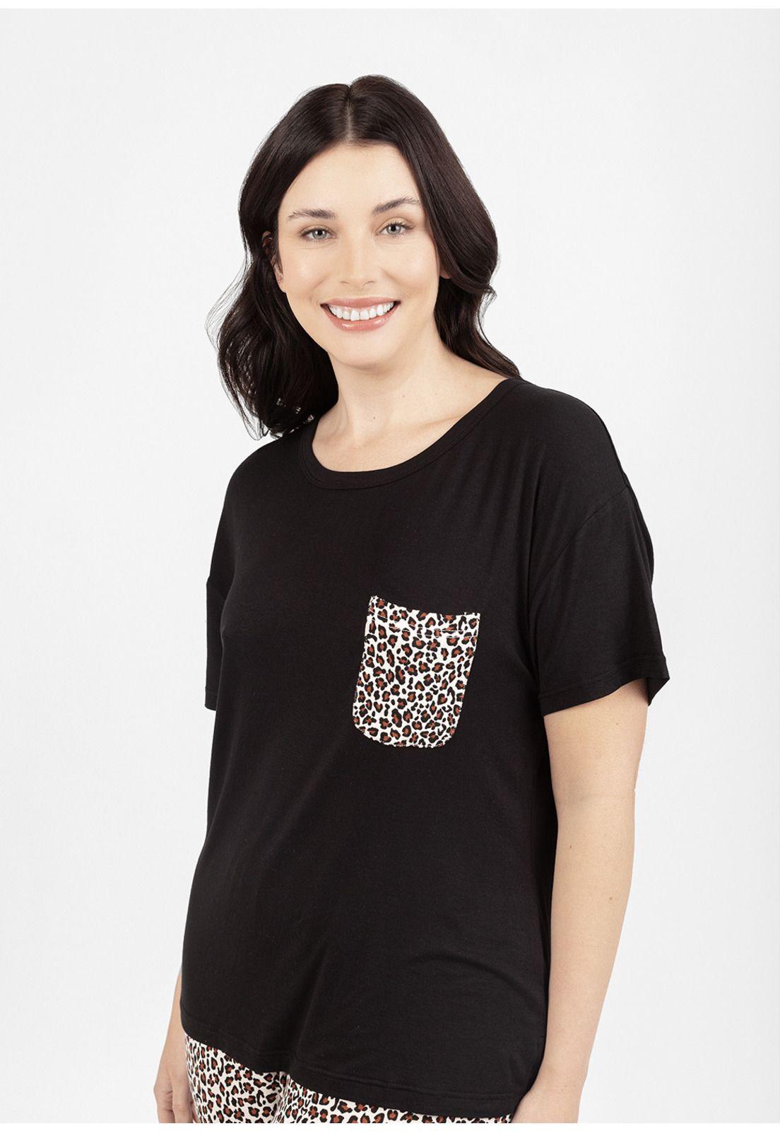 Pijama Capri viscosa 70.1003-NEG Kayser-2