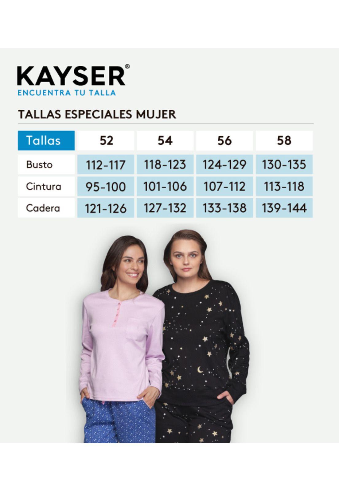 Pijama short viscosa 70.935-NEG Kayser-3