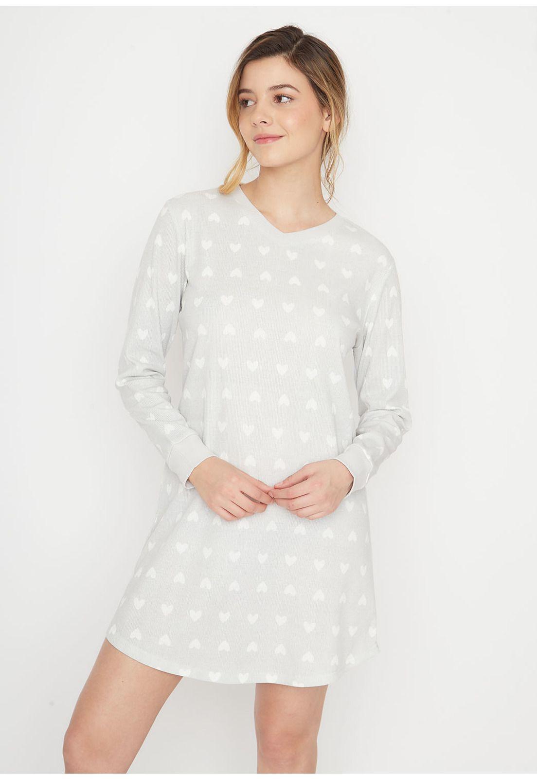 Camisola de dormir algodón  61.1532-GRI Kayser-2