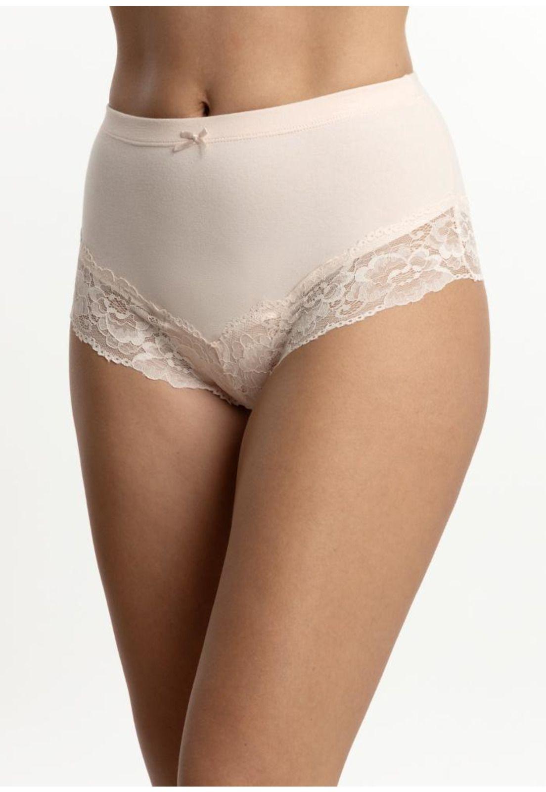 Pack 3 Pantaletas Tiro Alto Algodón Mujer Kayser P3145053-CAF2-3