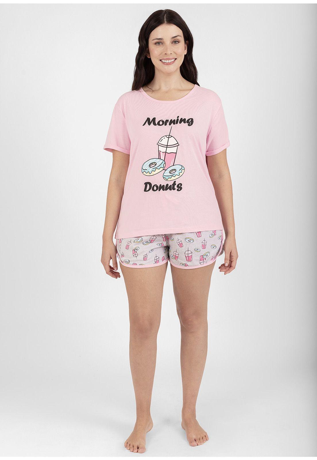 Pijama short algodón 70.858-ROS kayser-0