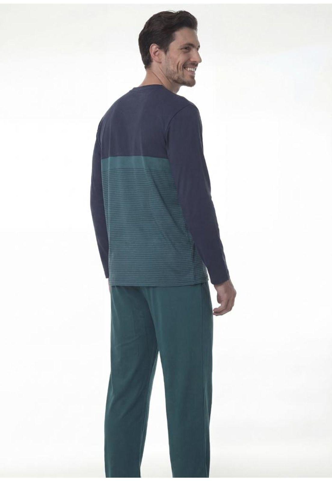 Pijama de Hombre Algodón 67.01816 Kayser-1