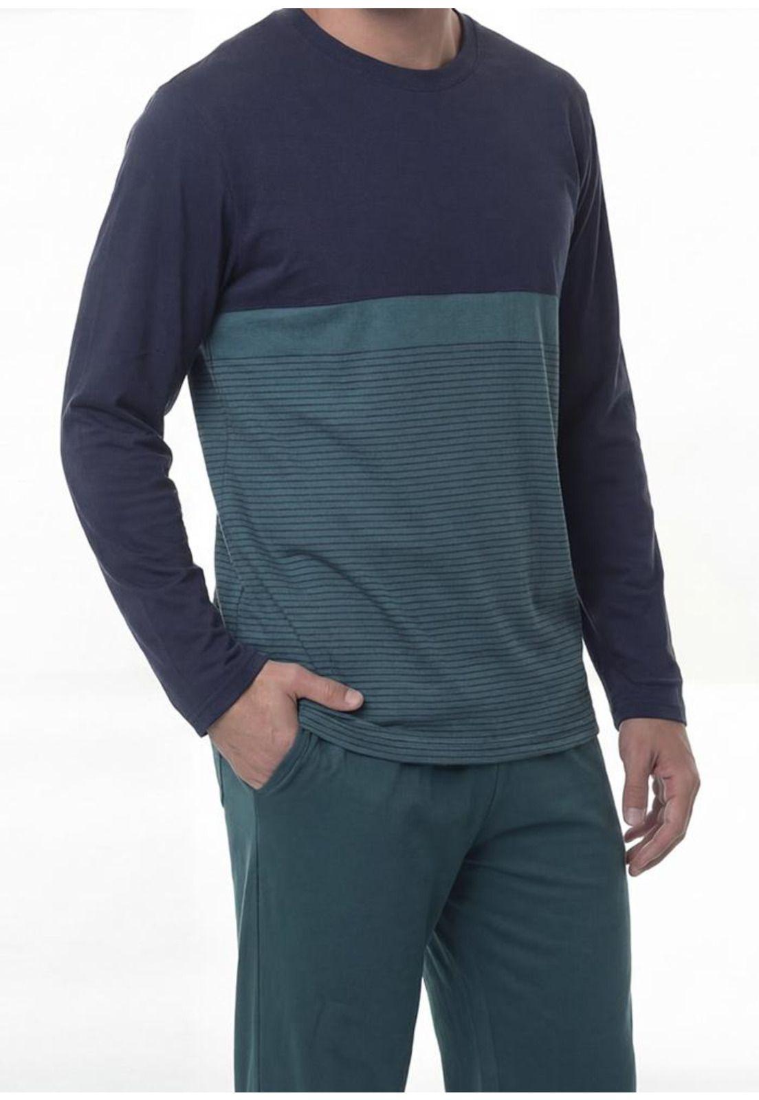 Pijama de Hombre Algodón 67.01816 Kayser-2