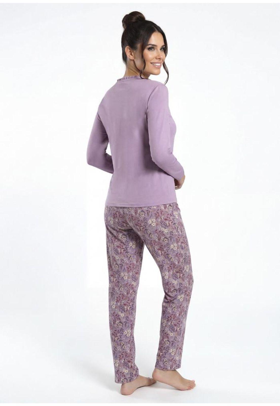 Pijama de mujer Algodón 60.1599M-MOR-1