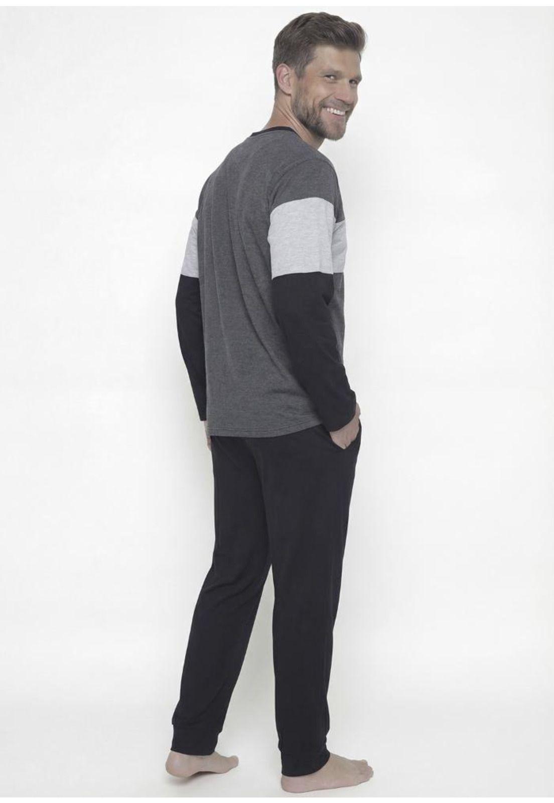 Pijama de Hombre Algodón 67.01823 Kayser-1