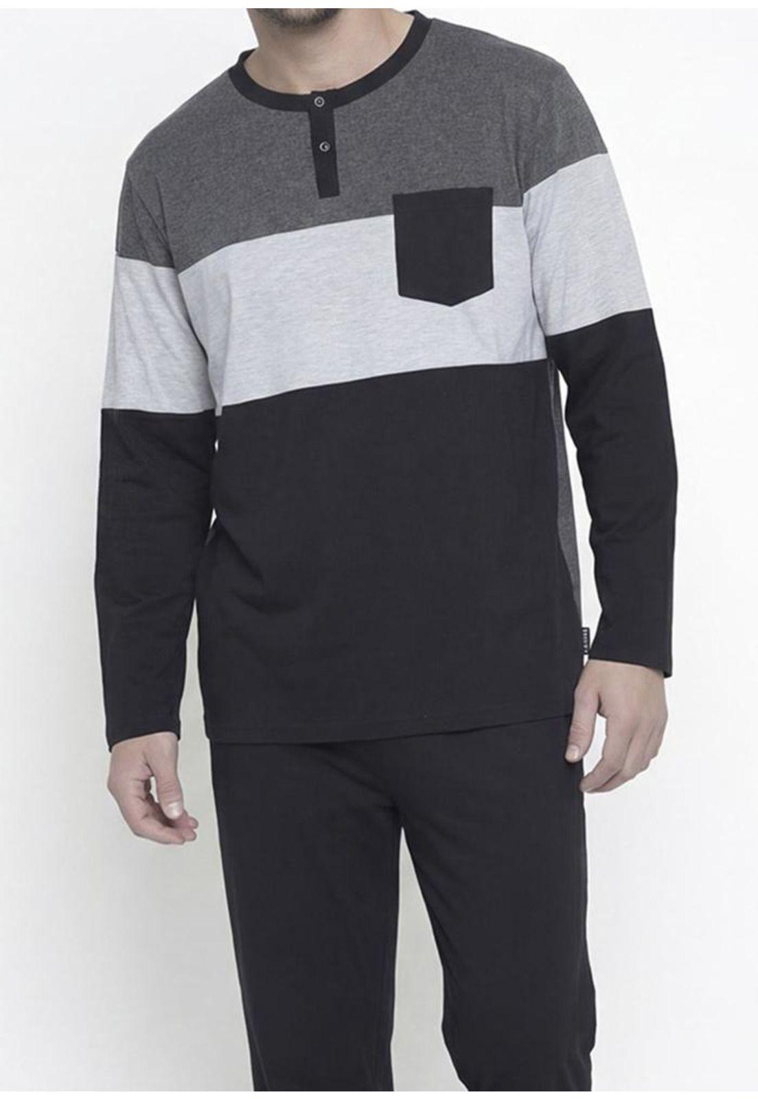 Pijama de Hombre Algodón 67.01823 Kayser-2