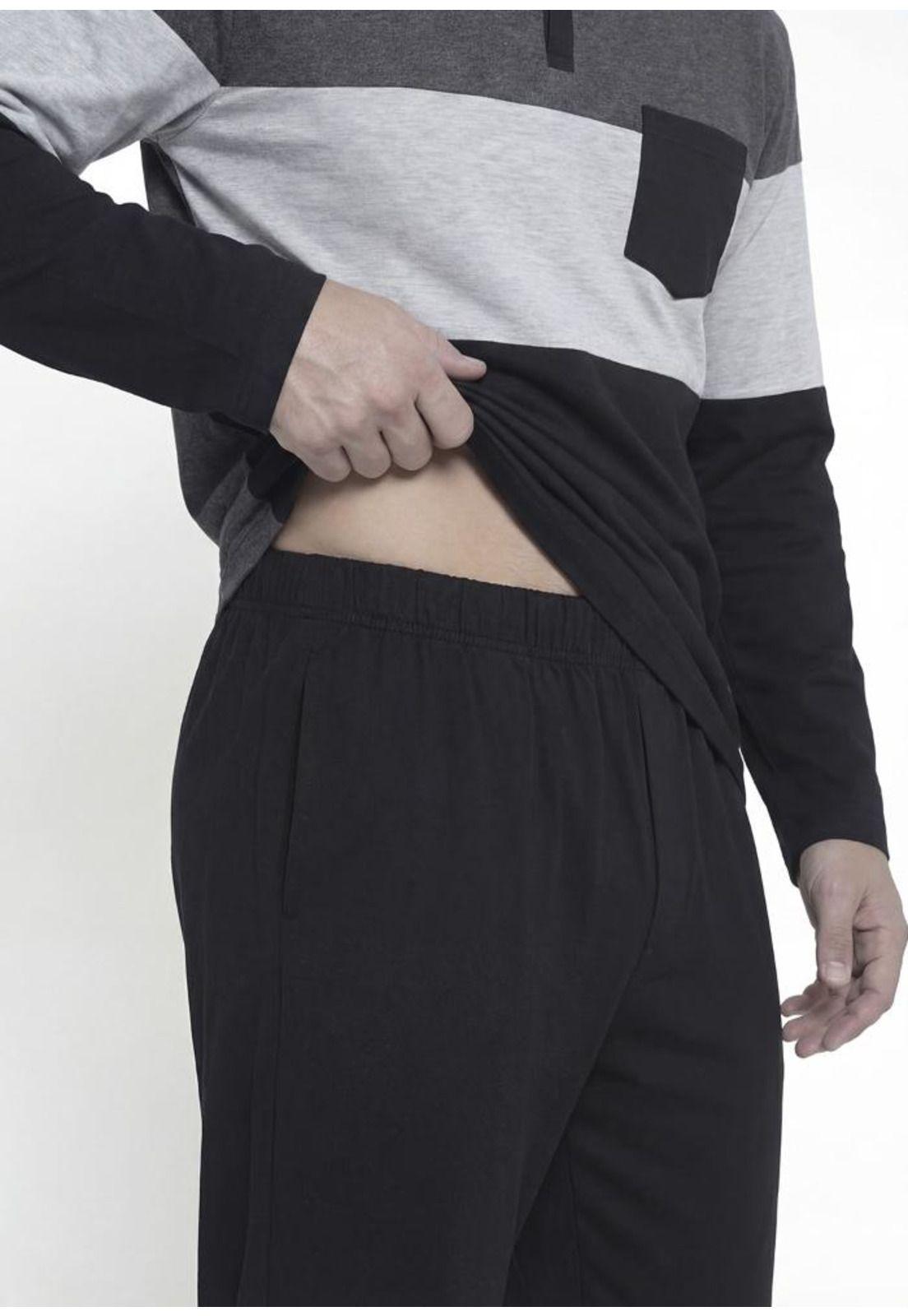 Pijama de Hombre Algodón 67.01823 Kayser-3