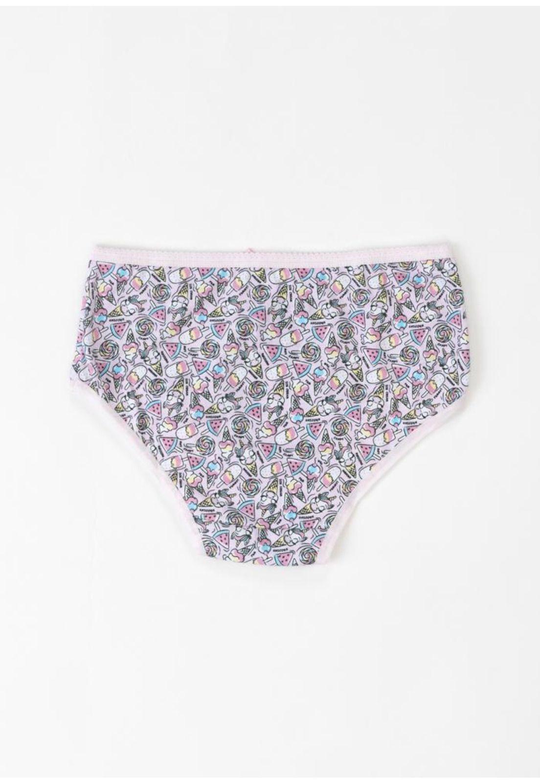 Pack 5x Bikini Algodón P517.185-Ros-2