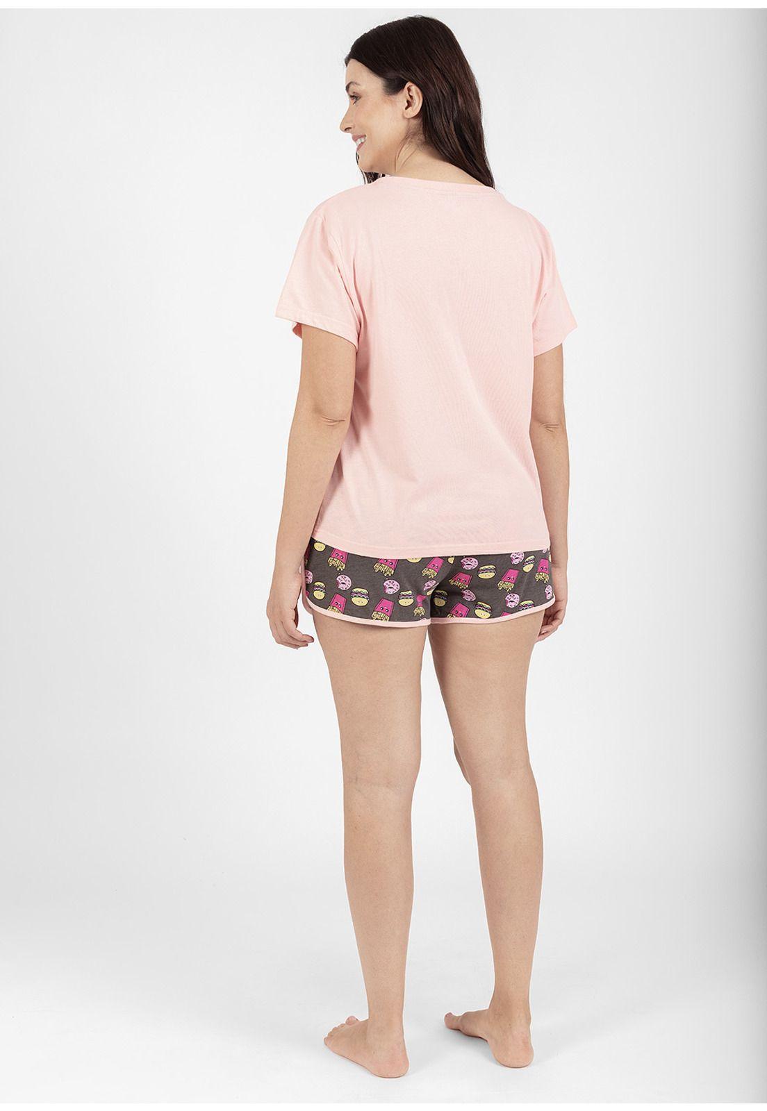 Pijama short algodón 70.856-ROS kayser-1