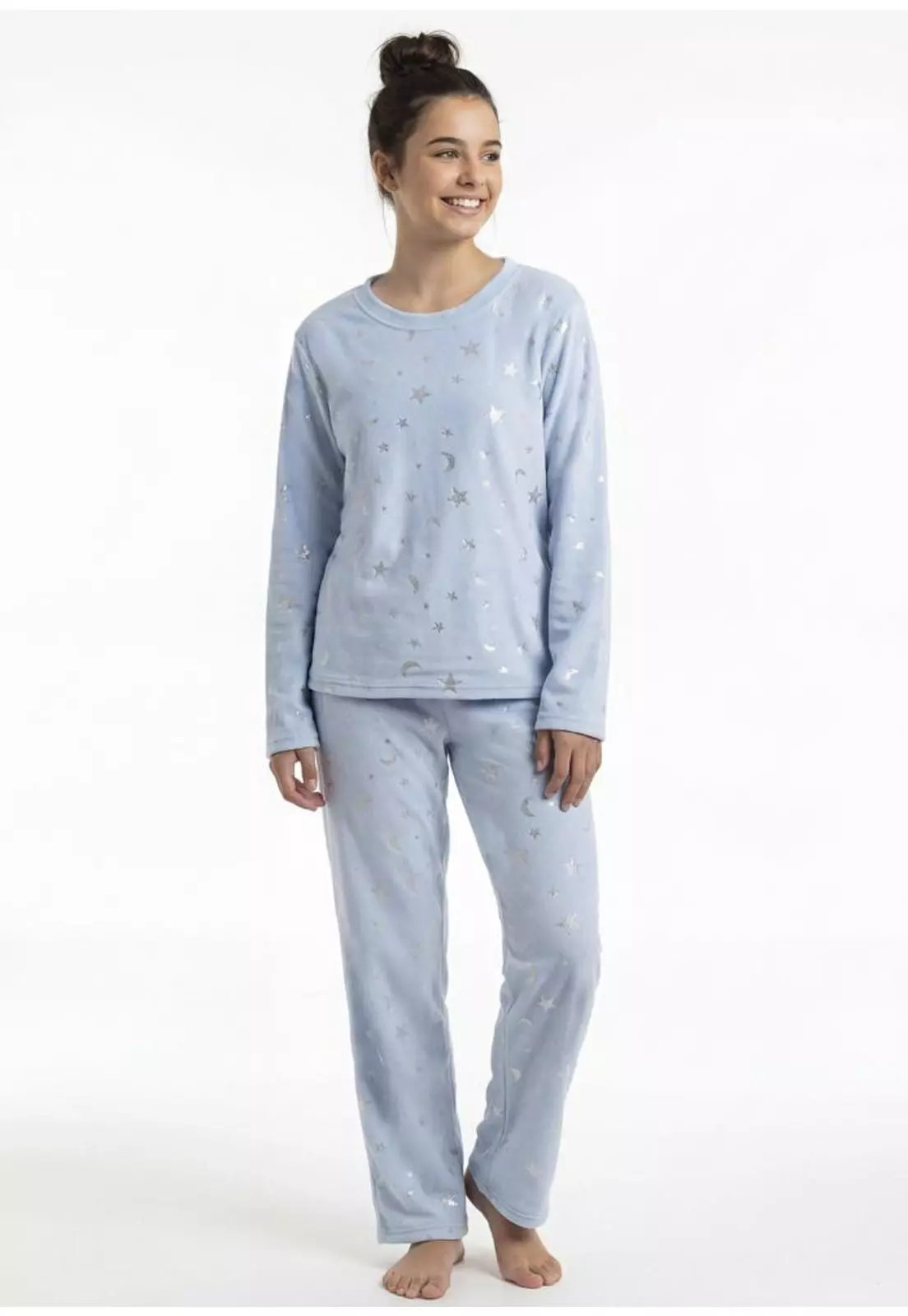 Pijama Teens niña Plush 65.1626M-0