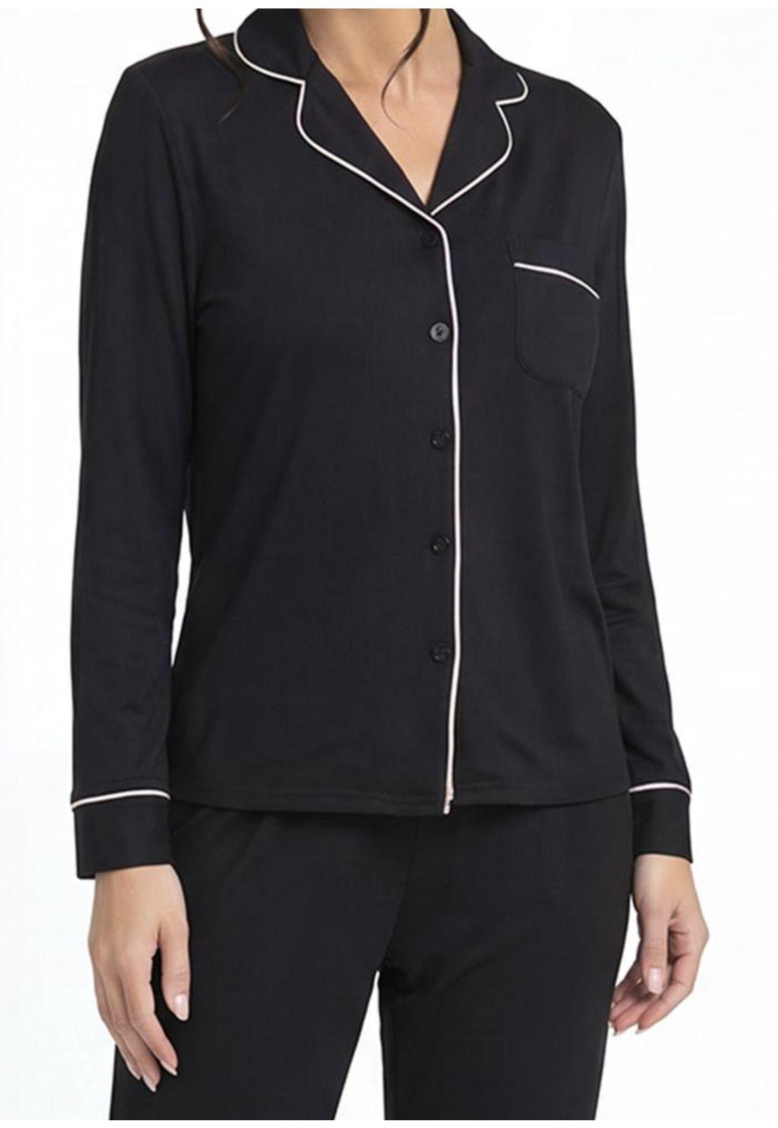 Pijama de mujer Super Soft  60.1607M-NEG-2