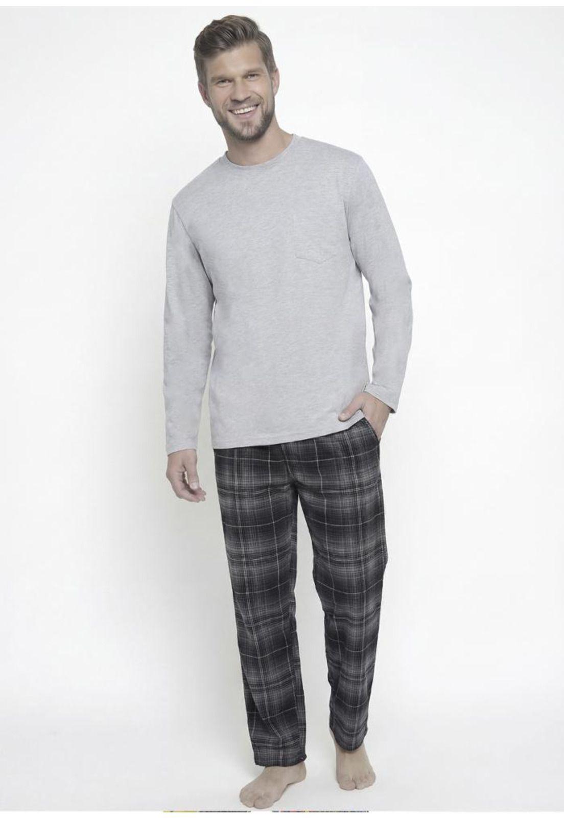 Pijama de Hombre Algodón 67.01825 Kayser-0