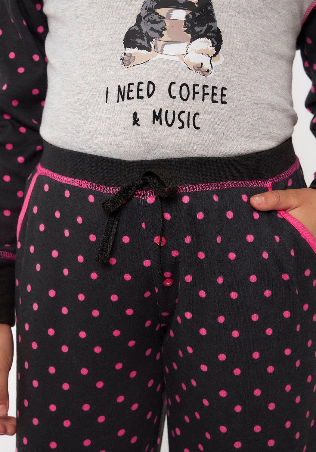 Pijama Niña Algodón KAYSER 63.1360M-GRI-2