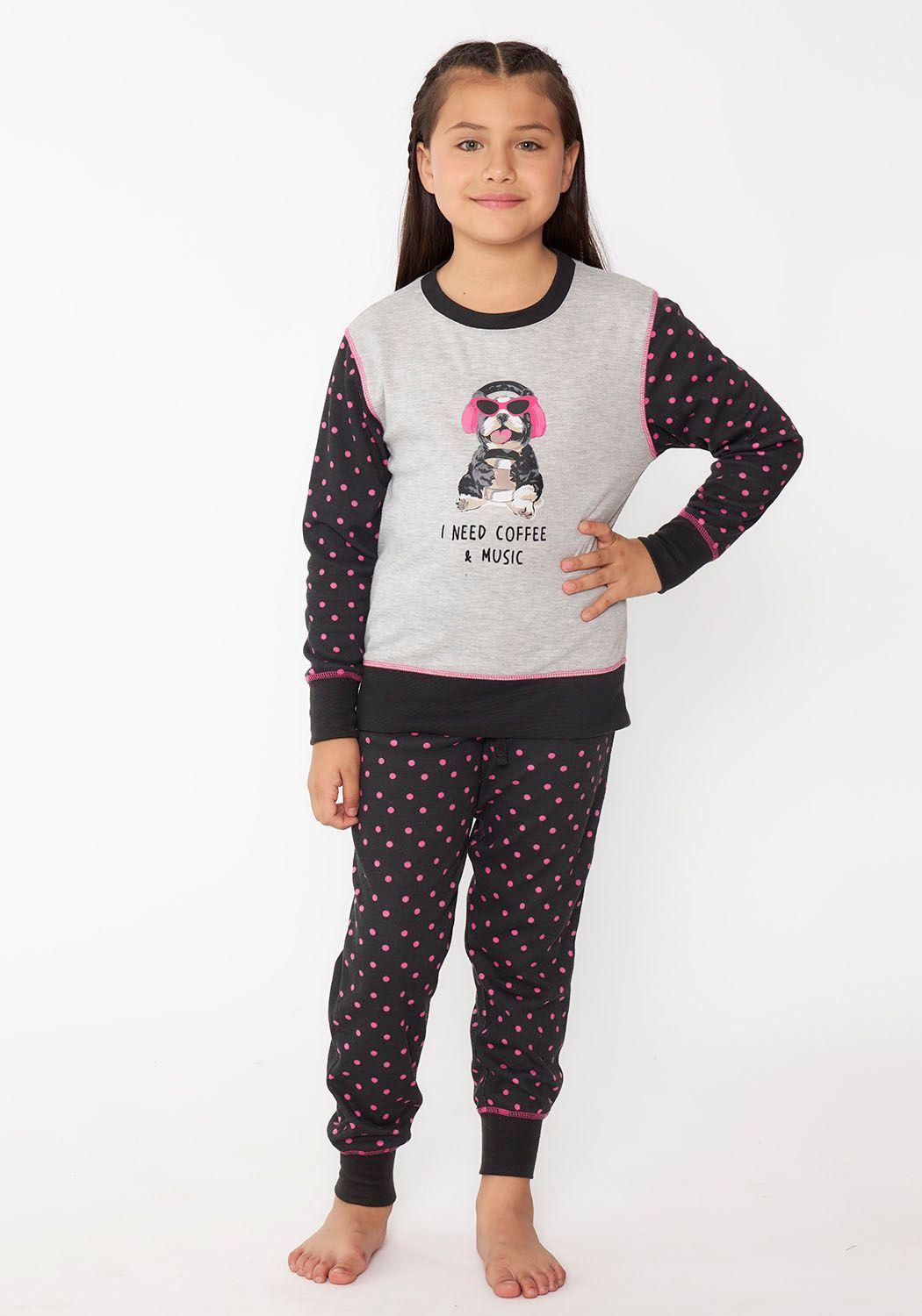 Pijama Niña Algodón KAYSER 63.1360M-GRI-0