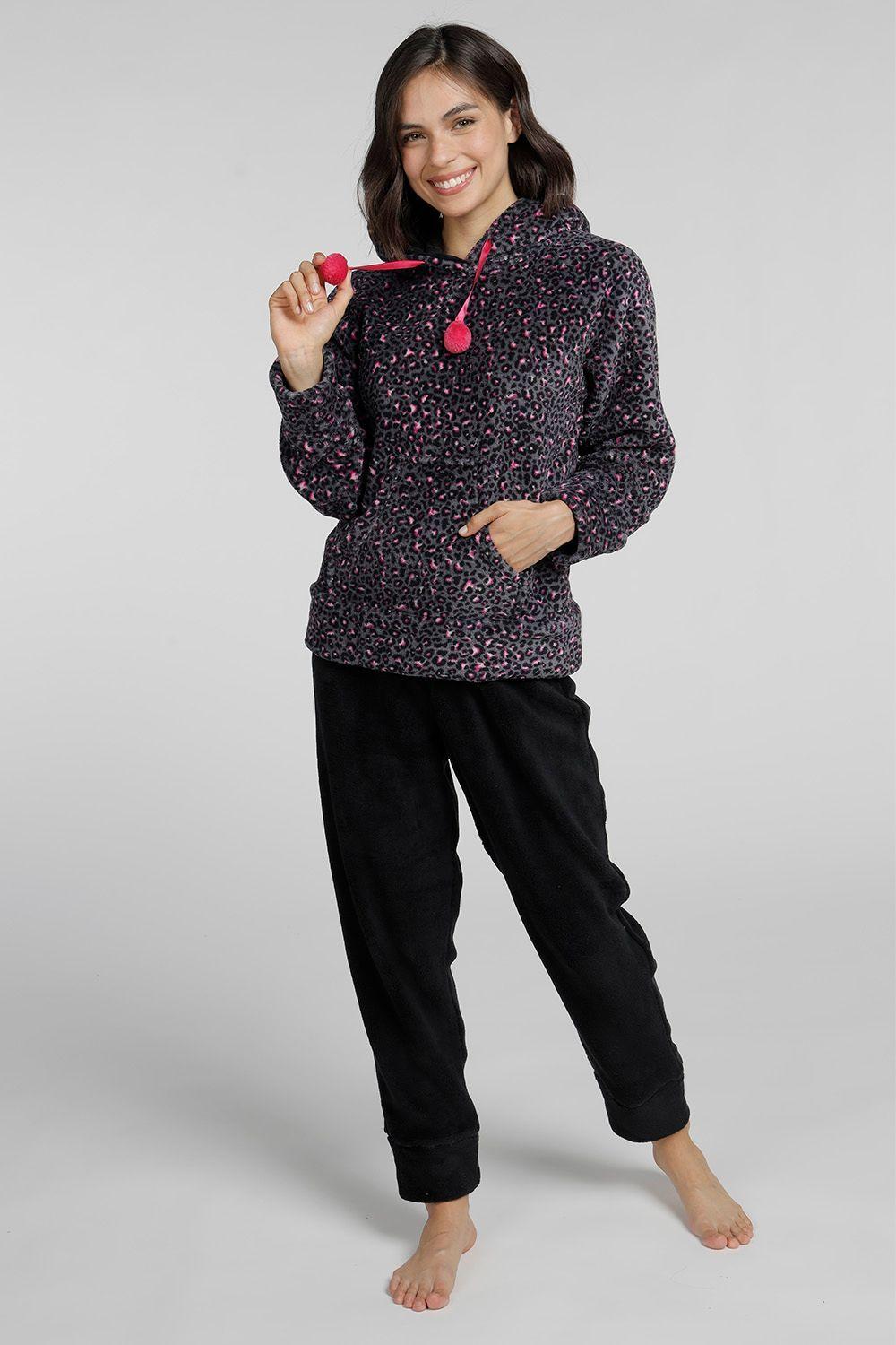 Pijama Mujer Polar KAYSER 60.1380M-NEG-0