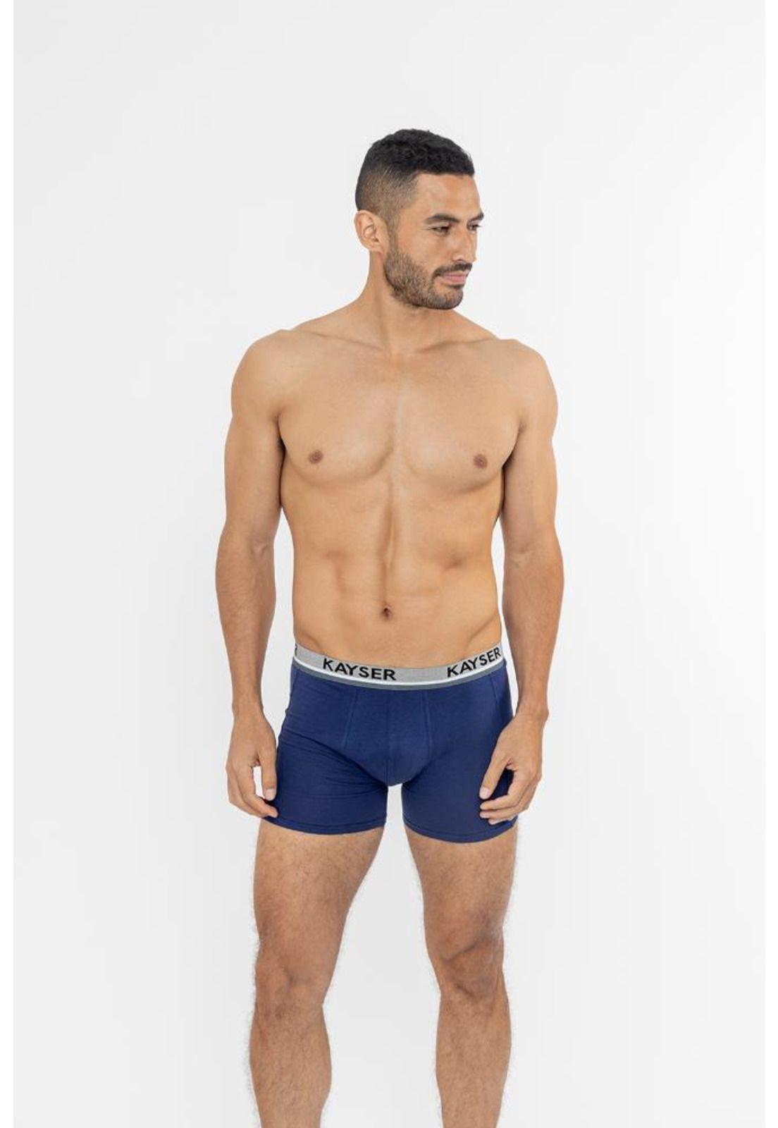 Pack 2xboxer corto algodon P293.09W-AZU Kayser-1