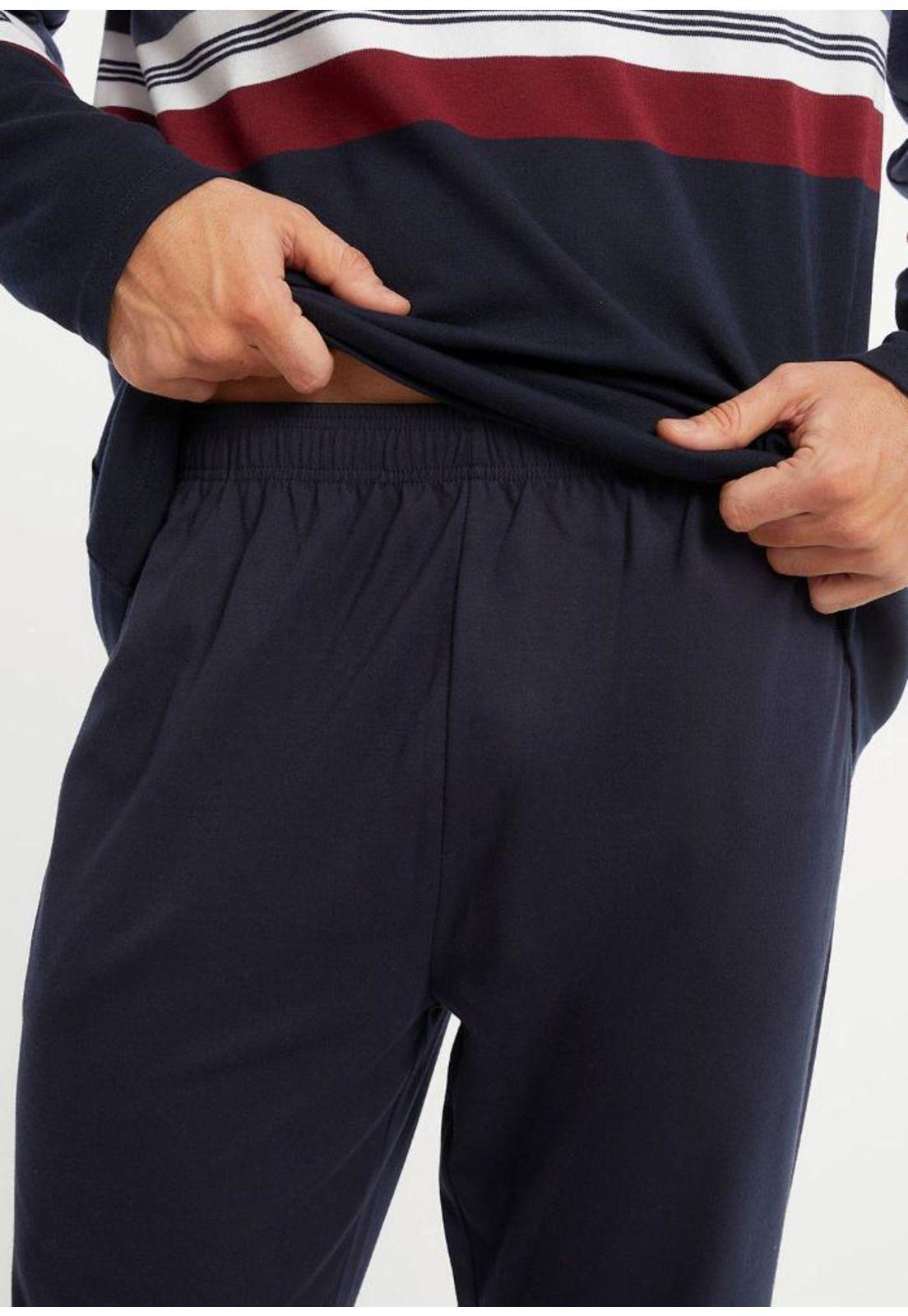 Pijama de Hombre  Algodón 671804 Kayser-3