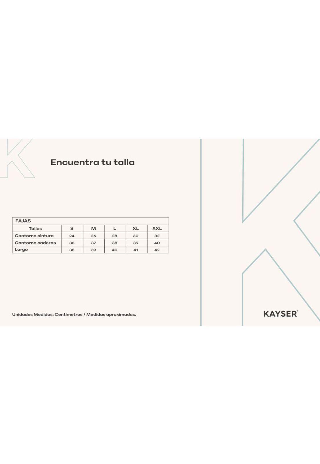 Calzón Faja Mujer Kayser 150.010-BEI-4