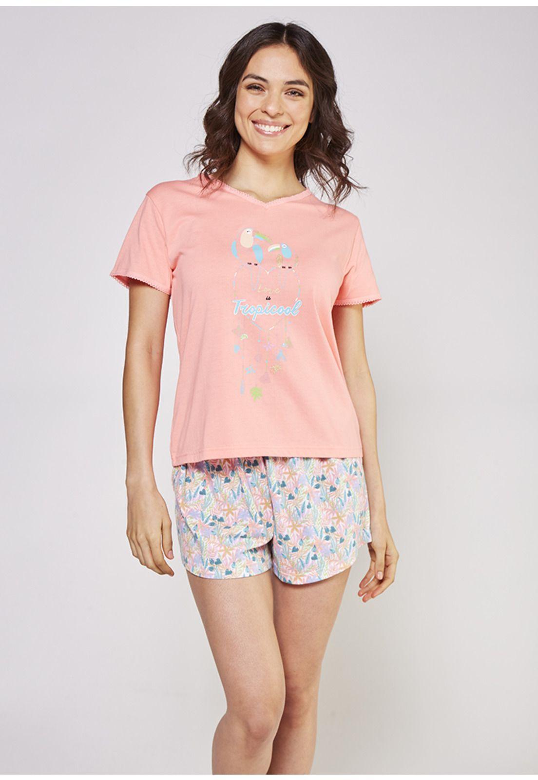 Pijama short algodón 70.848-FUC kayser-0