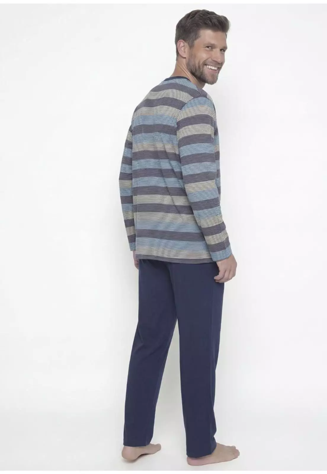 Pijama de Hombre Algodón 67.01821 Kayser-1