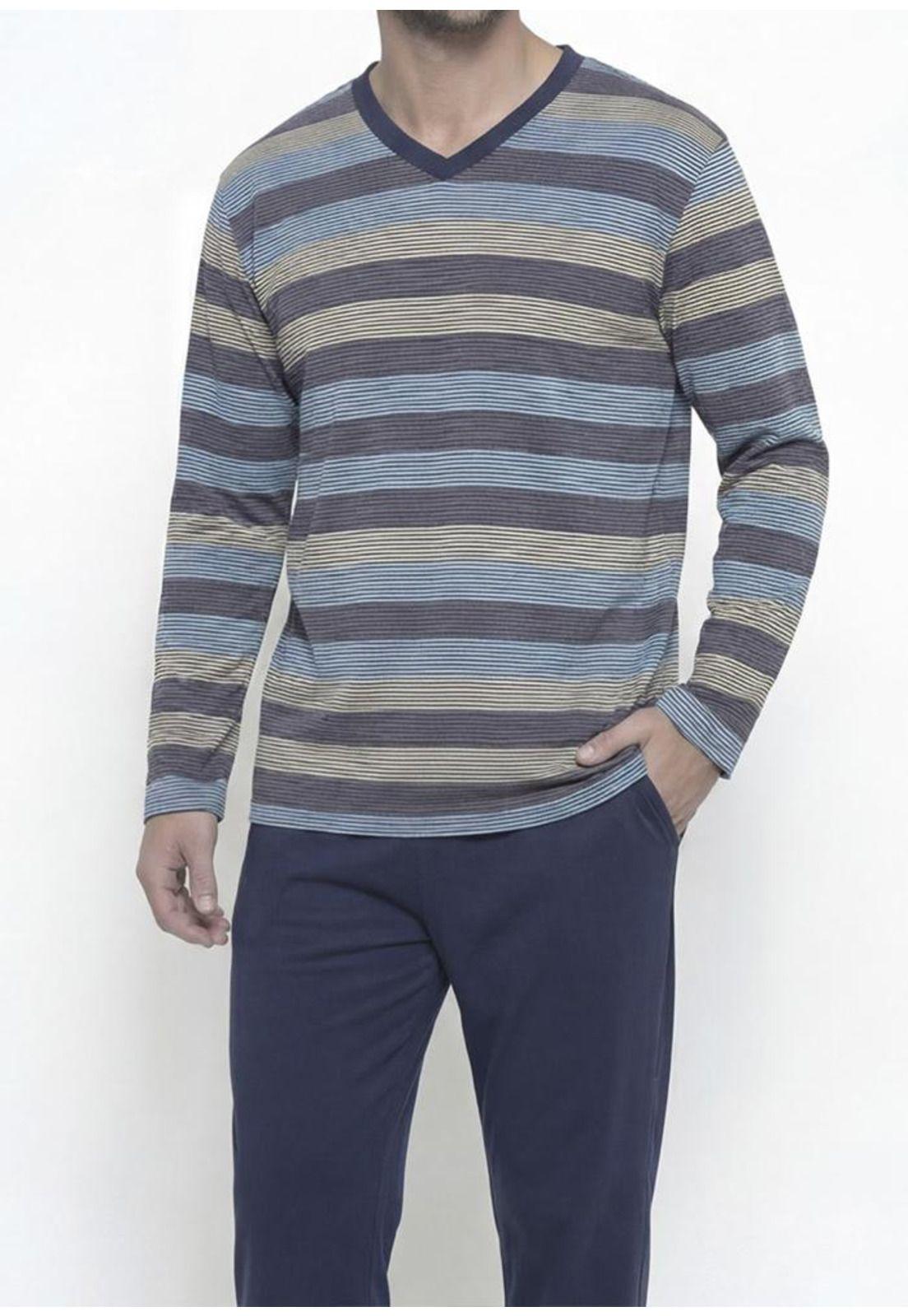 Pijama de Hombre Algodón 67.01821 Kayser-2