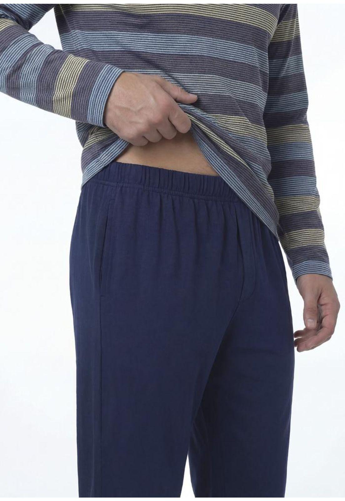 Pijama de Hombre Algodón 67.01821 Kayser-3