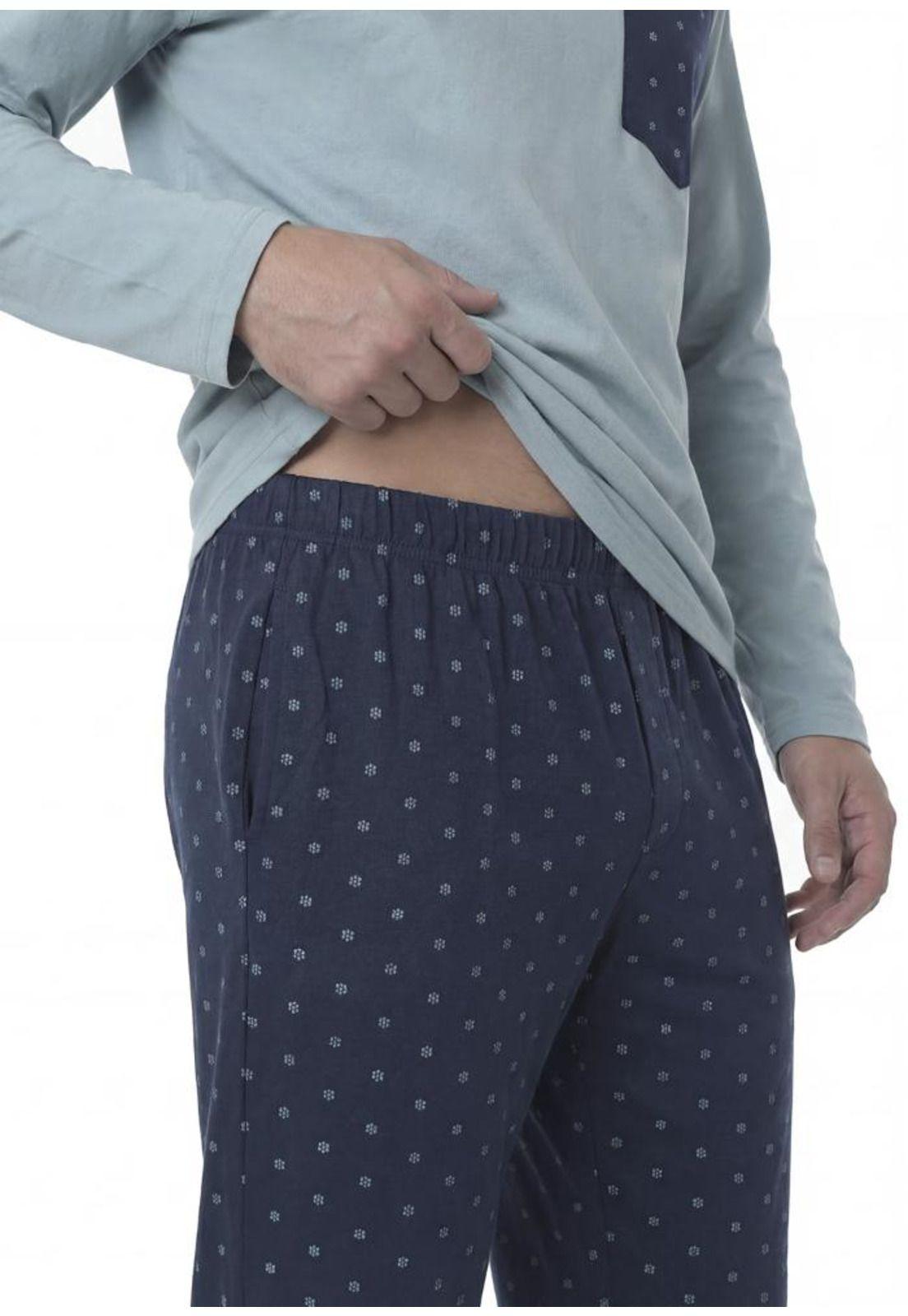 Pijama de Hombre Algodón 67.01819 Kayser-3
