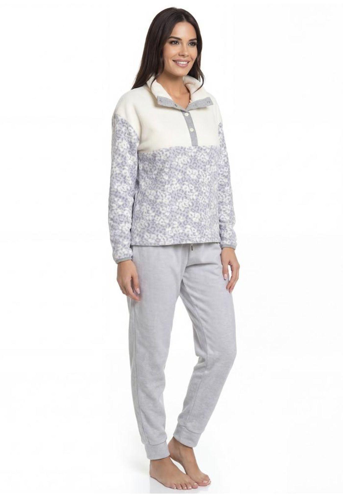 Pijama de mujer Coral Fleece 60.1621M-AZU-0