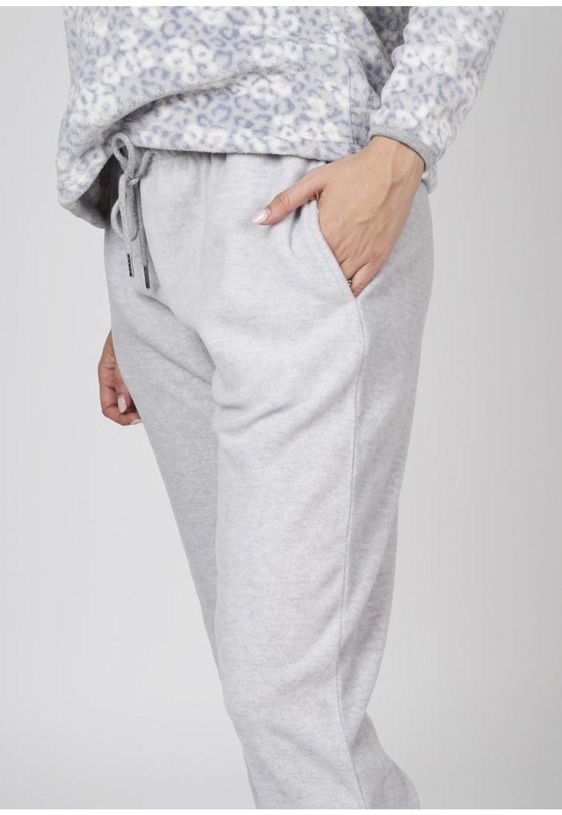 Pijama de mujer Coral Fleece 60.1621M-AZU-3