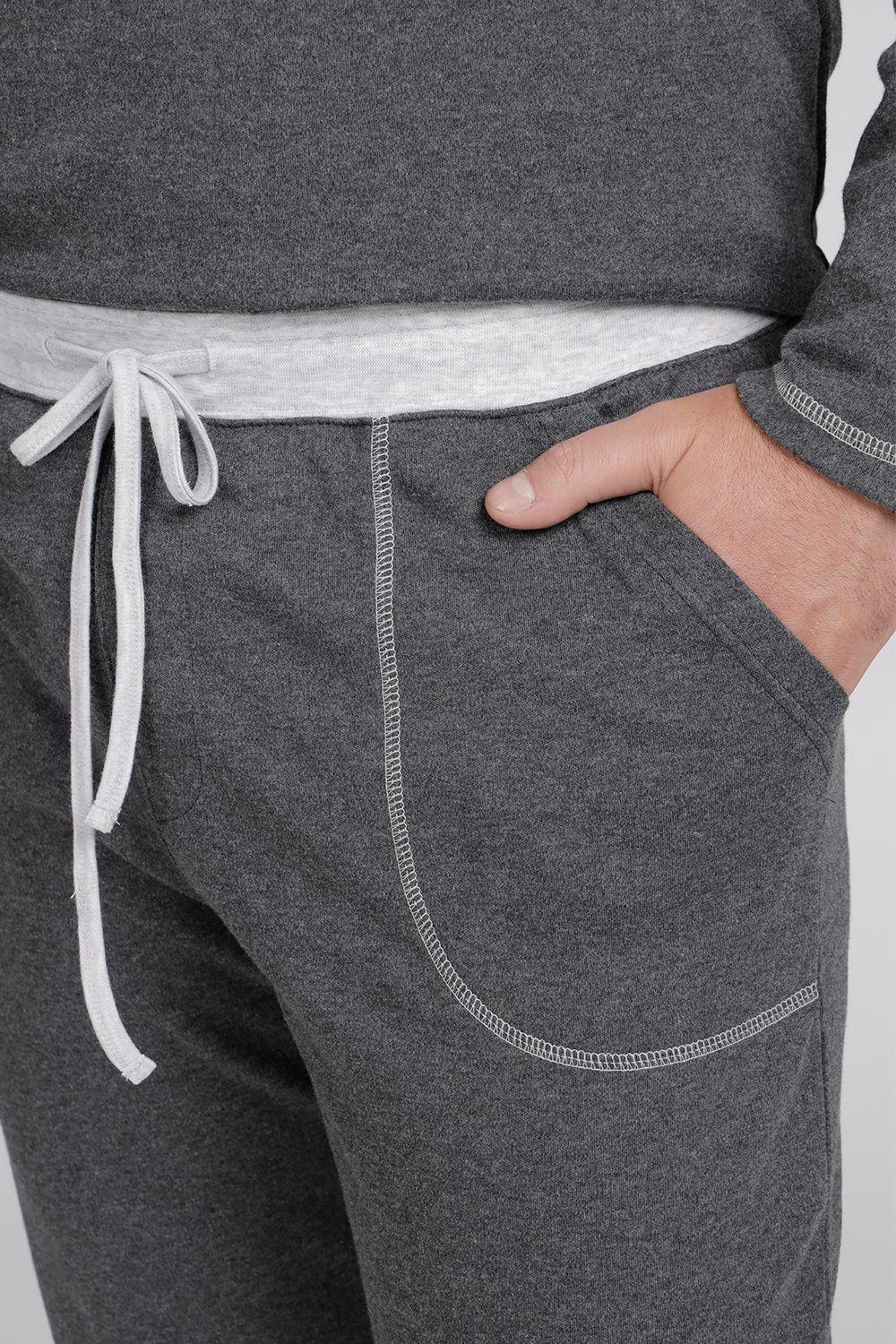 Pijama Algodón Hombre KAYSER 67.1183M-GRI-2