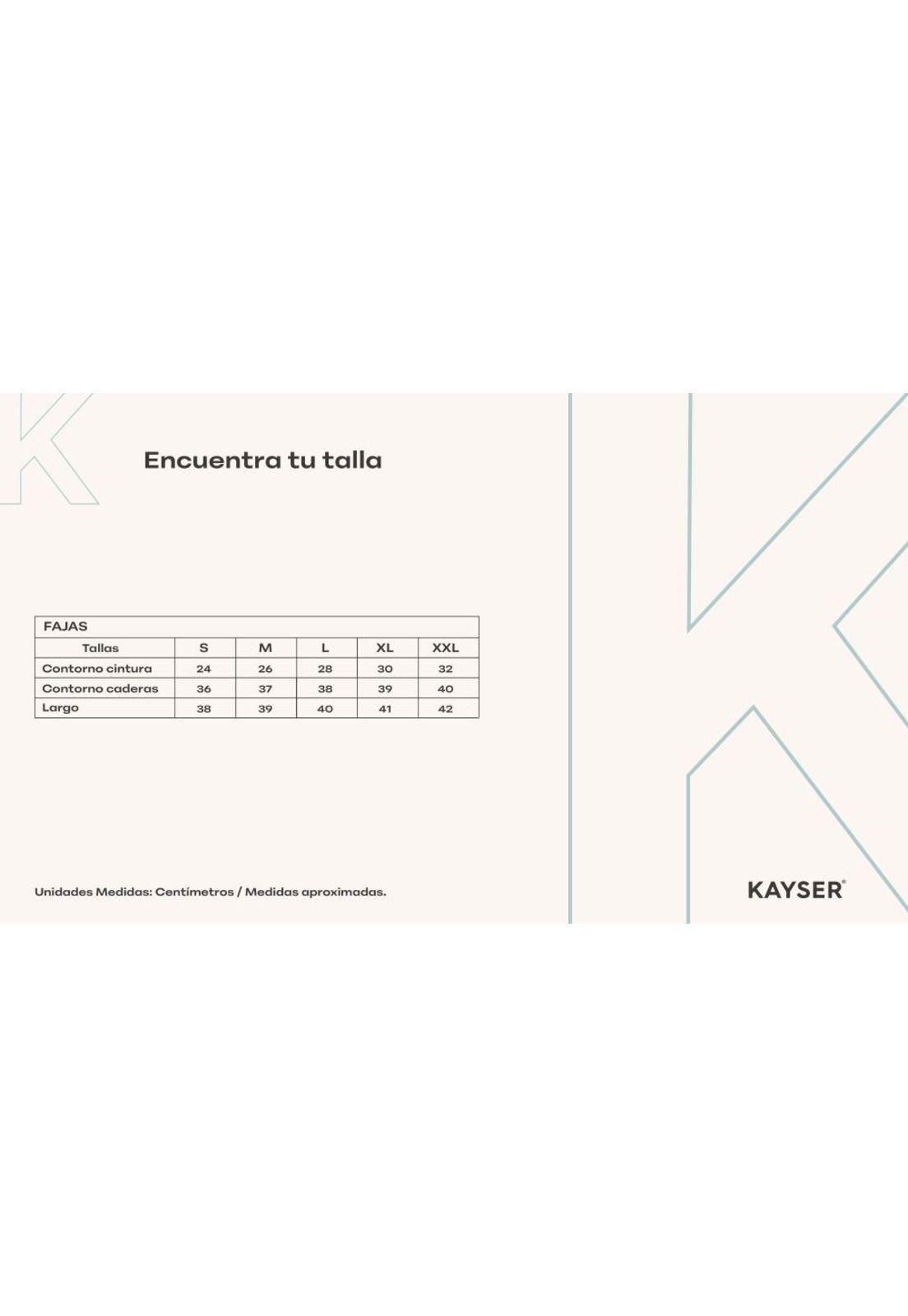  Faja Calzón Mujer Kayser 150.010-NEG-4