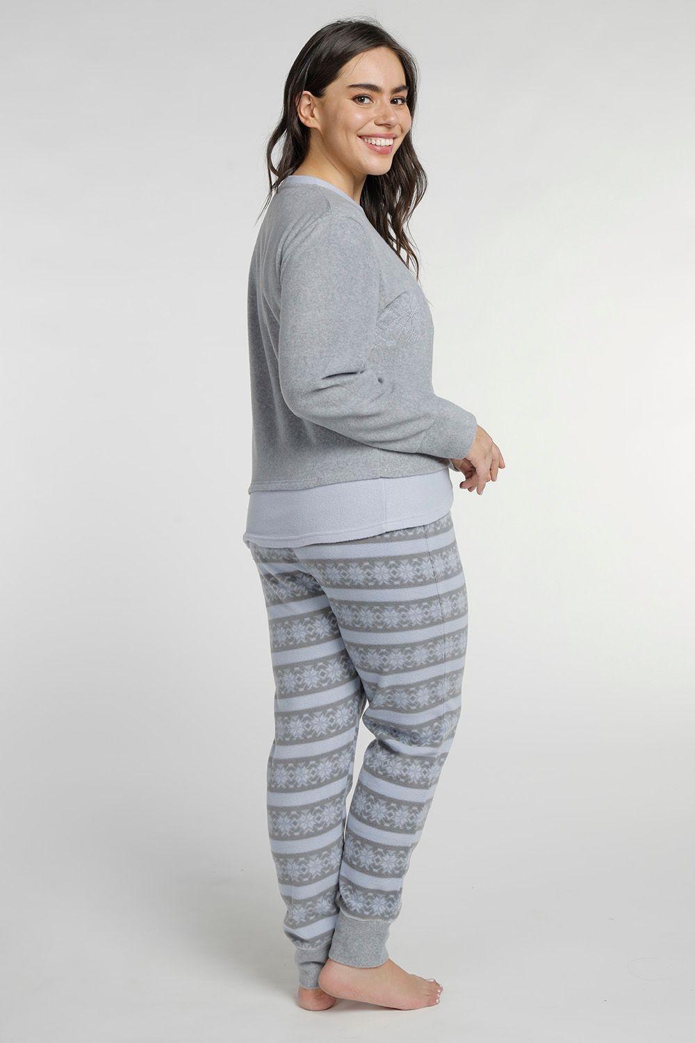 Pijama Polar  Mujer 60.1375M-CEL KAYSER-1