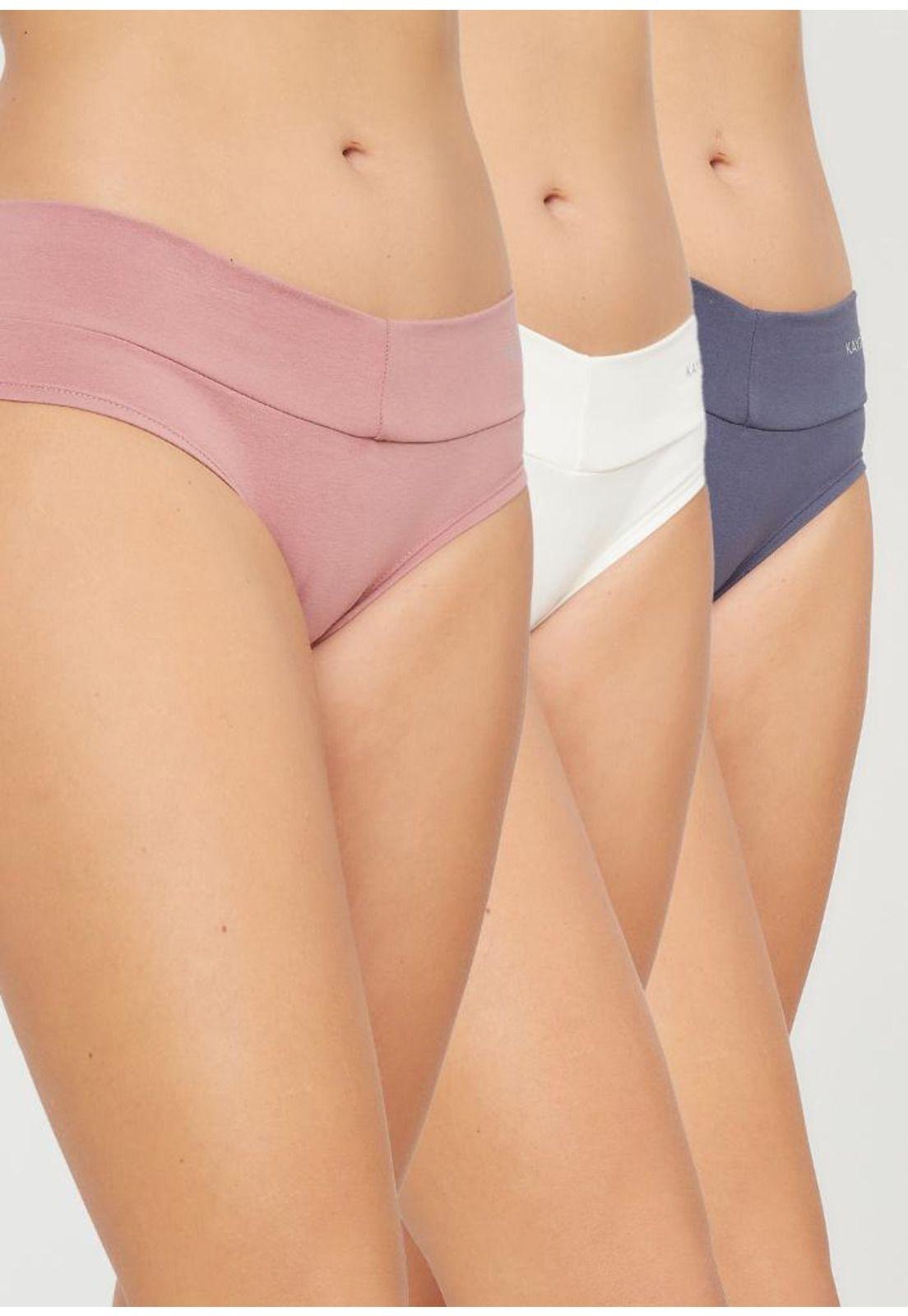 Pack 3X Pantaleta Algodón P314.80-ROS Kayser-0