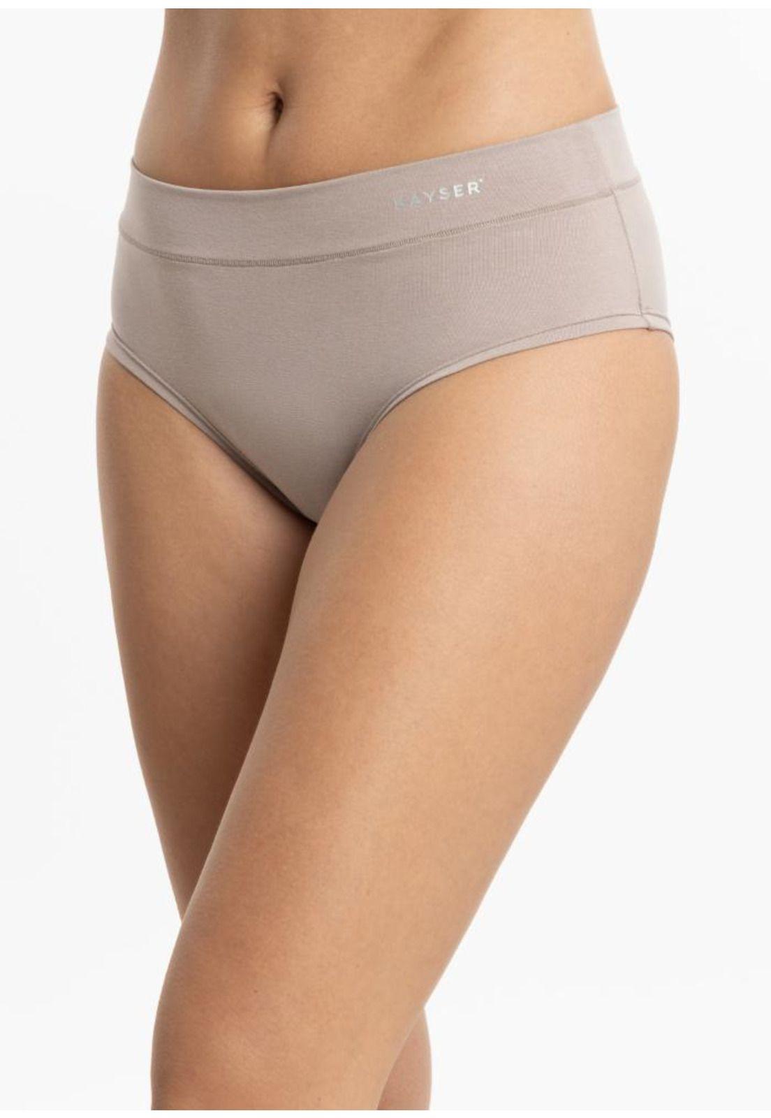 Pack  3 Calzones Hi-Leggs  Algodón Mujer Kayser   P311.80N-CAF-3