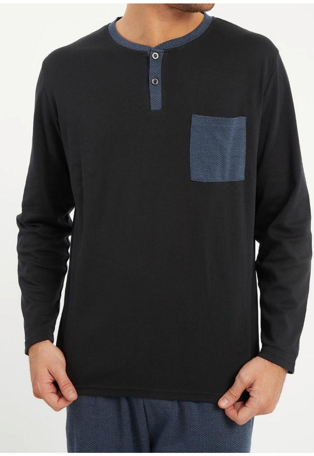 Pijama de Hombre Algodón 67.1803 Kayser-2
