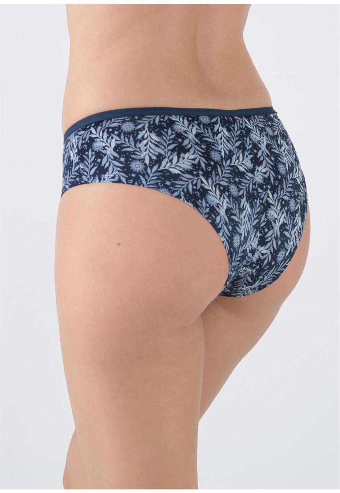 Pack 3x pantaleta microfibra P314.15-AZU7 Kayser-2