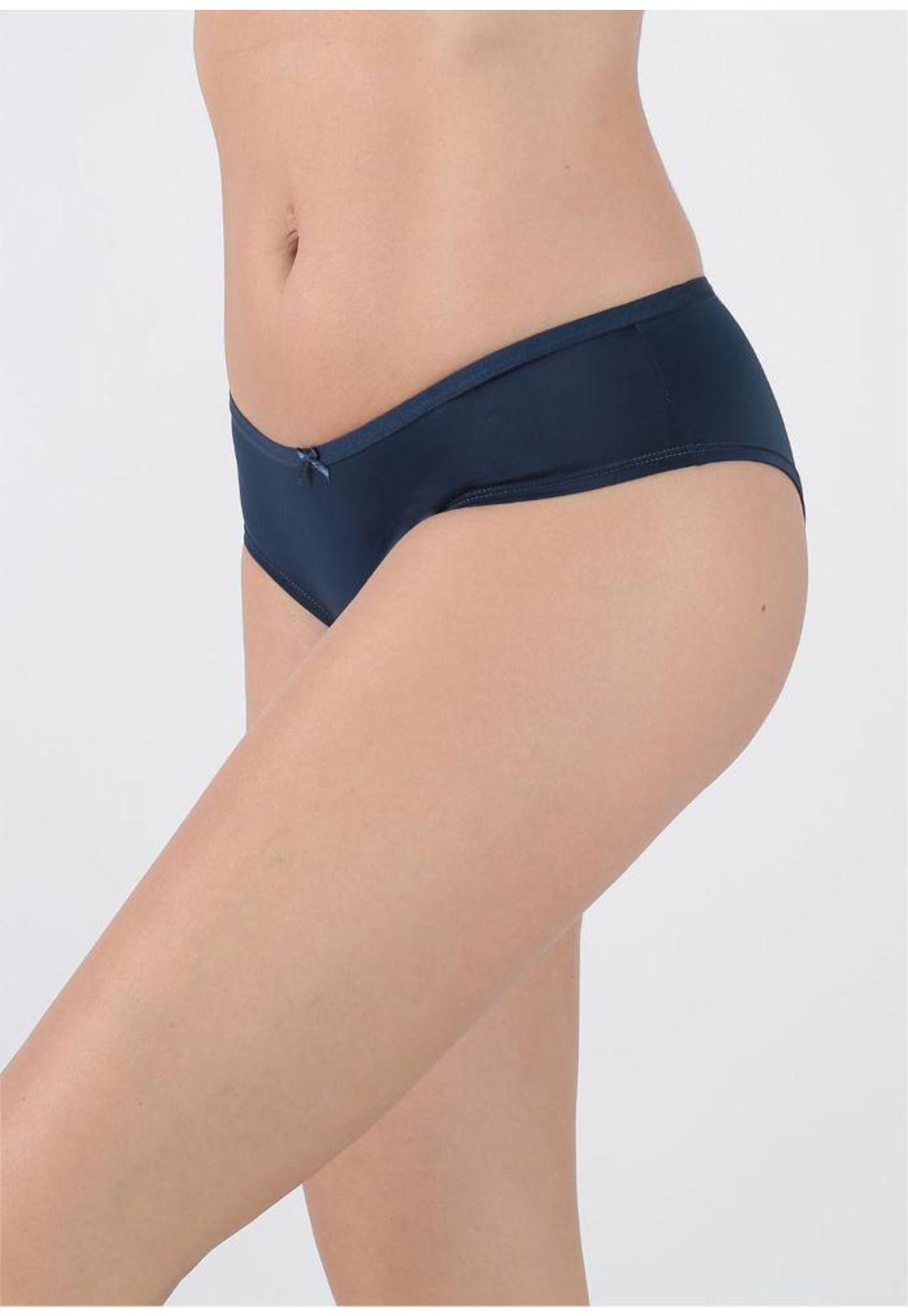 Pack 3x pantaleta microfibra P314.15-AZU7 Kayser-3