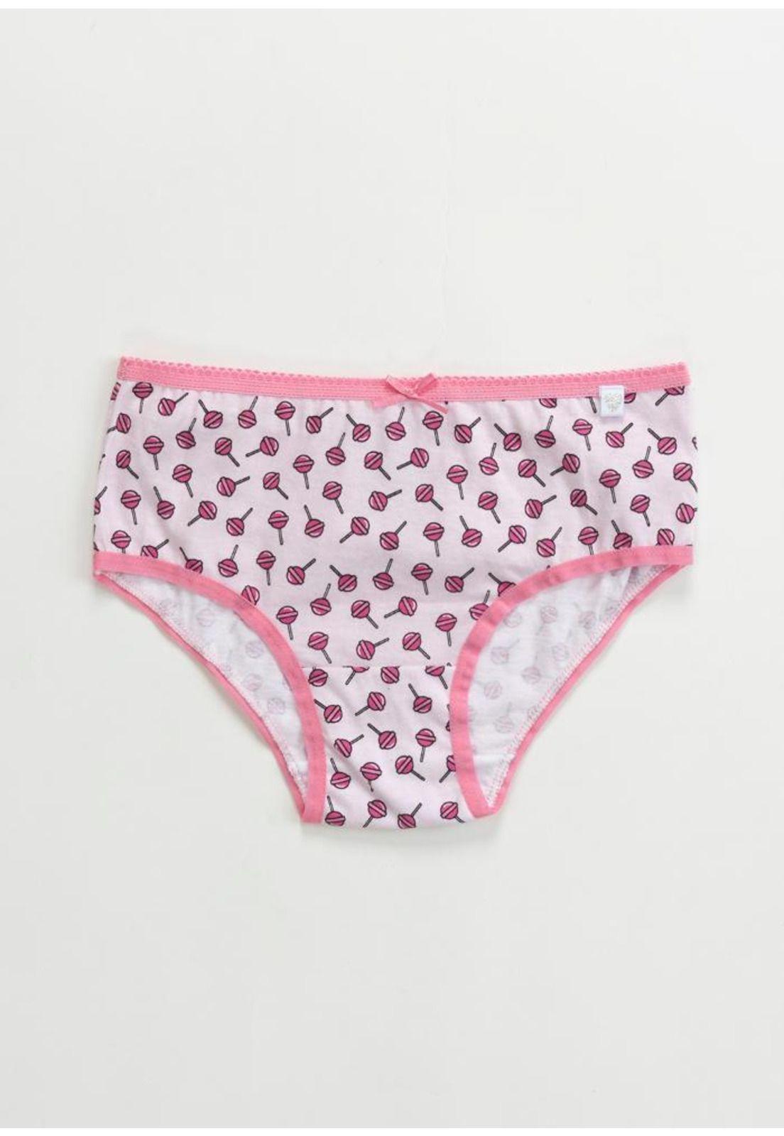 Pack 5x Bikini Algodón P517.185-Azu-3