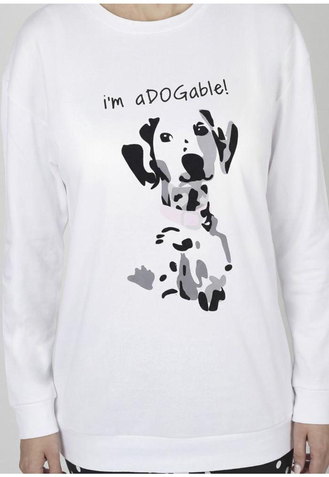 Pijama de mujer Algodón 60.1609M-BLA-2