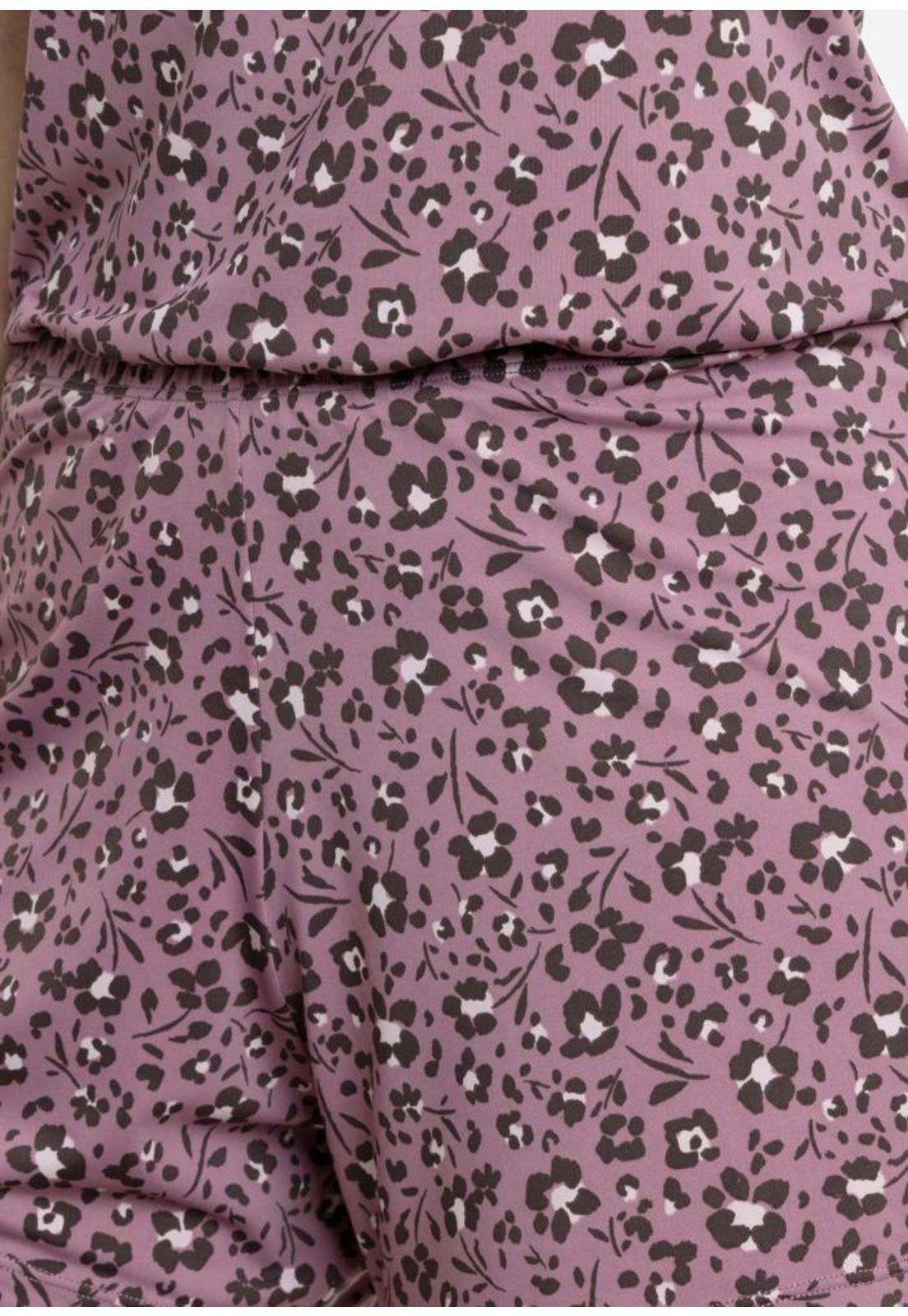 Pijama Corto Encaje  Microfibra  Mujer Kayser-3
