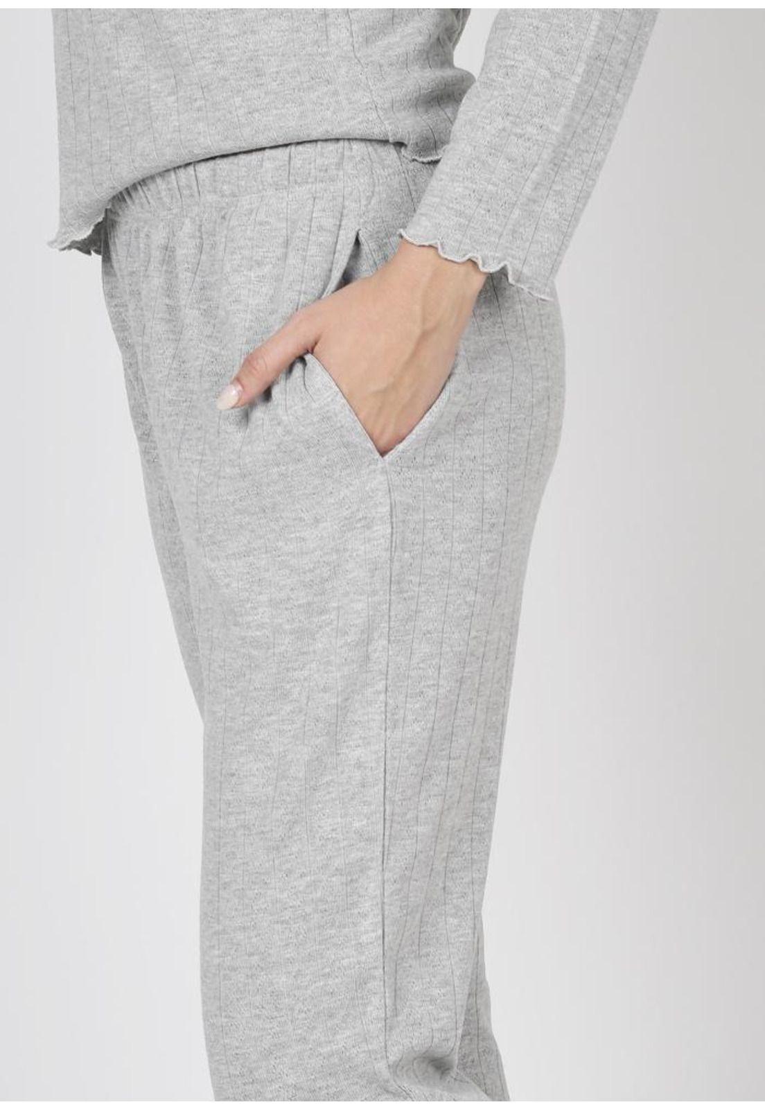 Pijama de mujer Viscosa 60.1608M-GRI-3