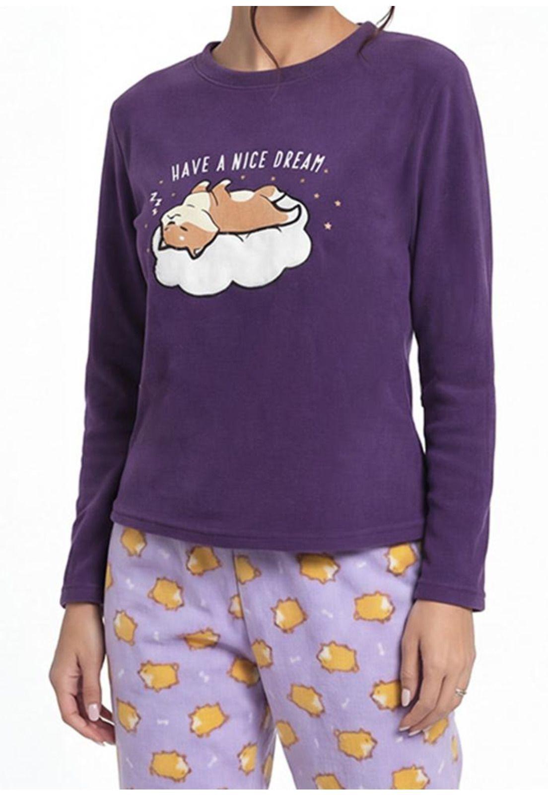 Pijama de mujer Polar 60.1619M-MOR-2