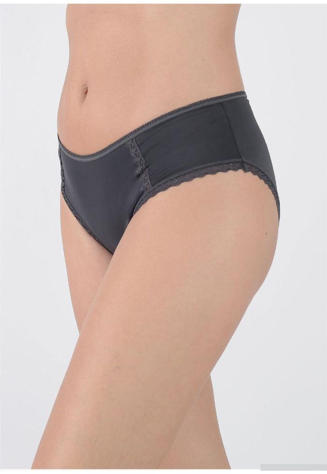 Pack 3x pantaleta microfibra P314.0015-GRI2 Kayser-3