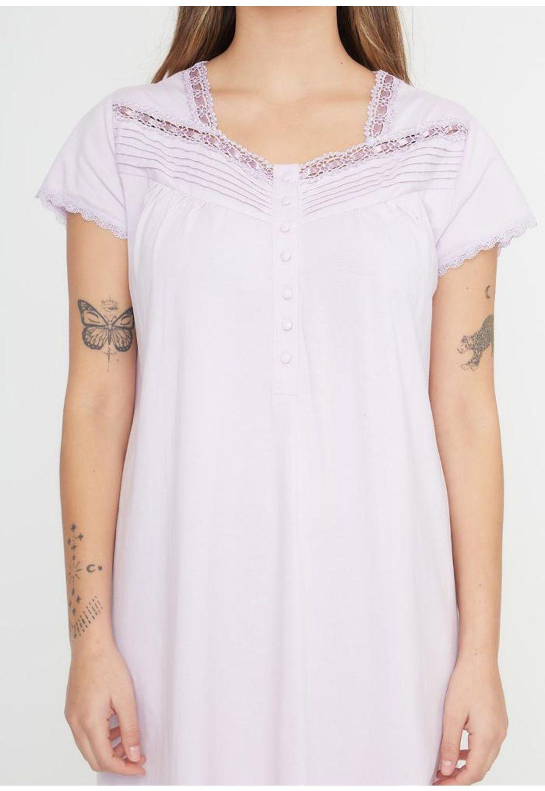 Camisón manga corta algodón KAYSER 71.1073-MOR-2